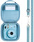 Lebakort Hard Carry Case Compatibie with Fujifilm Instax Mini 12/11 Instant Camera,Pastel Blue