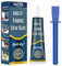 50ml Fabric Glue for Clothes, Extra Strong Fabric Glue, Heavy Duty Permanent Washable Adhesive, Waterproof Glue for Denim, Leather, Cotton, Flannel, Polyester, Crafts, Upholstery