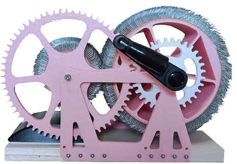 Macchina Per Cardare La Lana Manuale, Spazzola Flessibile, Miscelazione Rapida Dei Colori/trame Uniformi, Senza Elettricità, Filatura, Rimozione Delle Impurità, Per Infeltrimento,C