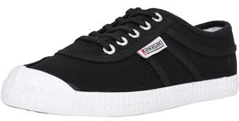 Kawasaki Kawasaki Original Canvas Shoe - Scarpe da Ginnastica Basse, Nero (1001S Black Solid), 43 EU