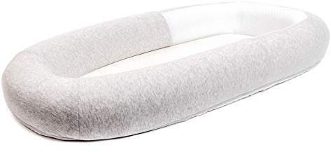 PurFlo Replacement Sleep Tight Baby Bed Cover, Minimal Grey, Soft and Breathable Fabric, Easy Fit Design, Machine Washable, Durable Baby Bed Accessory for Everyday Use