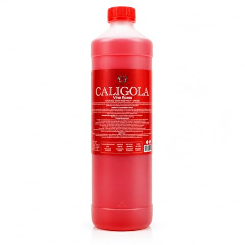 RAPTUS Caligola Ricarica Diffusore Ambiente 1 Litro – Essenza al Vino Rosso per Profumatori | Ricarica Professionale con Bastoncini Inclusi – Aroma Intenso per Casa e Ufficio