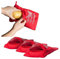 4 bolsas lavables para microondas reutilizables para microondas utilizadas para hacer papas perfectas en 4 minutos, color rojo, 25 x 19 cm