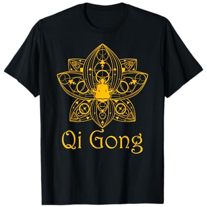 Qi Gong Vêtements de Tai Chi avec Chigong et Yoga T-Shirt