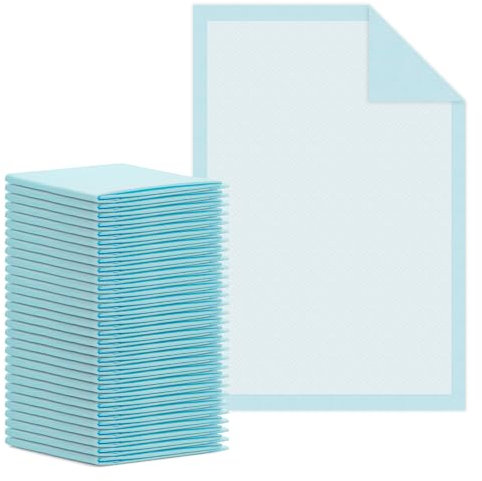 ARNOMED Krankenunterlagen 60x90cm, 30x saugstarke Inkontinenzunterlagen Einweg, Wickelunterlage für Babys, 5-lagige Zellstoff Unterlagen fürs Bett bei z.B. Inkontinenz, Wickelunterlage Einweggebrauch