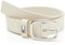 Tommy Jeans Damen Tjw Oval 3.0 Aw0Aw15836 Fester Gürtel, BEIGE (Newsprint), 85