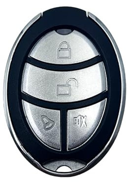 Télécommande 868 MHz - Compatible avec Hörmann HSM2 HS1 HS2 HS4, télécommande de porte de garage - Remplacement pour ouvre-porte de garage Hörmann 868 MHz - Émetteur manuel (1 pièce)