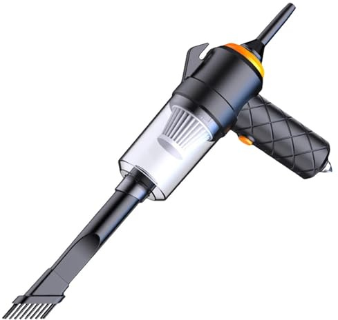 XFYESL Aspirateur Voiture Aspirateur de Voiture 6 en 1, Nettoyeur de Voiture électrique Puissant pour Le Nettoyage de la Maison et du Bureau Mini Aspirateur sans