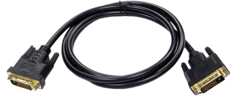 KUJOBUY DVI to DVI Cable 24+1 Male to Male Digital Video Monitor Cable for PC DVID Monitor Cord for Computer DVID Cord for Projector Dual Link Support Wire for DVD Laptop HDTV High Resolution 6FT