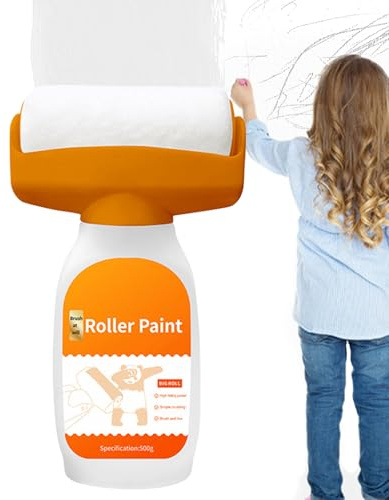 Yanayi Rullo Verniciatura, Rullo Pittura Soffitti 0.5kg, Per Ufficio Arredamento Porte Soggiorno Bagno Interni Residenziali Legno