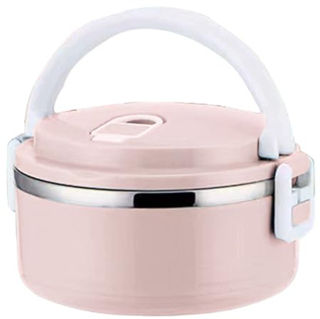 Récipient à déjeuner isolé 700 ml en acier inoxydable pour aliments chauds avec trous d'aération, poignée pour l'école, le bureau, les voyages en plein air, récipients à déjeuner thermiques pour