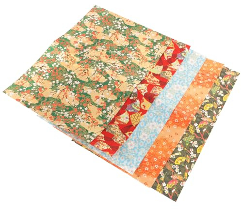 EPIGEIST Carta Raffinato e Delicato Stile Giapponese 5 Fogli Stili multipli per Imballaggio per Progetti Creativi Artigianali e Confezioni Fiori