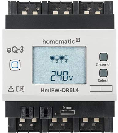 Homematic IP Wired 4-fach-Jalousieaktor HmIPW-DRBL4