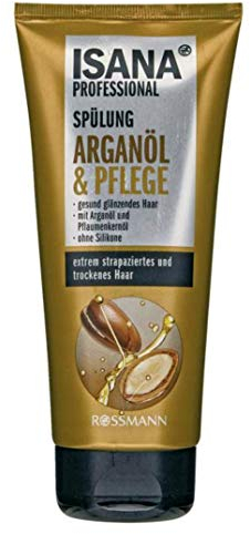 ISANA MED Arganöl & Pflege - Spülung für extrem strapaziertes & trockenes Haar - 200 ml