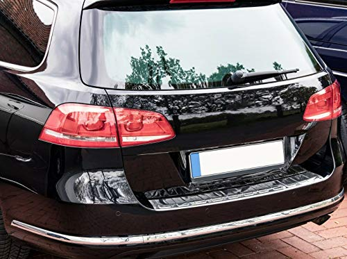 Ladekantenschutz Edelstahl CHROM kompatibel für VW PASSAT B7 KOMBI & ALLTRACK | 2010-2014 | premium Qualität von RECAMBO
