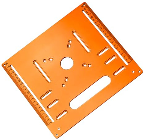 Piastra di base professionale per modellatura ad arco per lavori di scanalatura di cartongesso e applicazioni precise per la lavorazione del legno, dispositivo di taglio manuale per scanalature ad