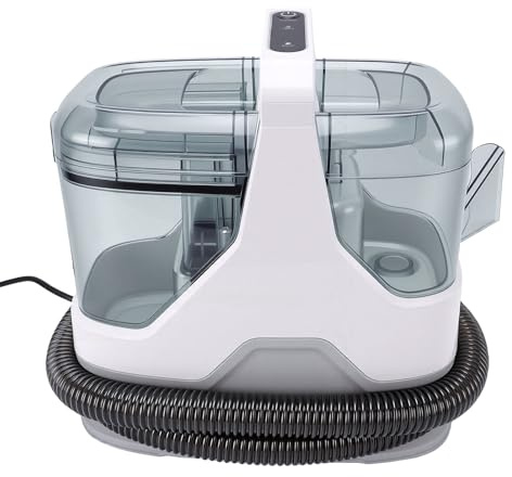 Hyuduo Pulitore per Tappeti Portatile 600W 16KPa Macchina per la Pulizia dei Punti con Spray Scrub Aspirapolvere per Tende Divano Materasso Seggiolino Auto Tappezzeria
