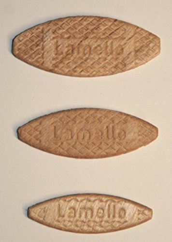 150 original Lamello Flachdübel 50 Stück je Größe