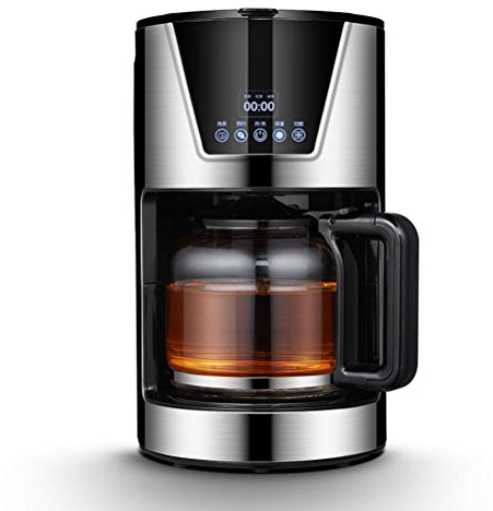 Kexia Machine À Expresso, Entièrement Automatique Maker Thé, 1.5L One Touch Rendez-Vous Tactile Inoxydable Filtre en Acier, Convient pour Le Thé Noir Thé Vert
