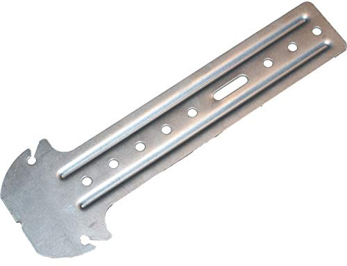 100 unidades de colgadores de anclaje de 18 cm para montaje de CD de perfil de techo en construcción de madera de techo de techo CD 60/27, colgador de anclaje para techo (180 mm)