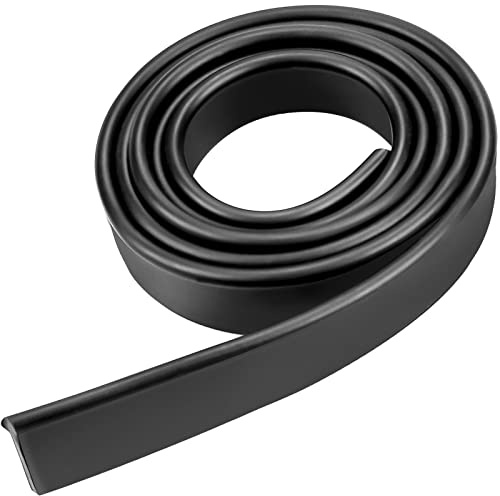 Gummi för glasrengöringsmedel 105cm, borste Trimmbar fönsterrengöring glasrengöringsmedel - svart