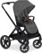 hauck Kinderwagen mit Beindecke Walk N Care ab Geburt bis 22 kg mit Liegefunktion, Becherhalter, Sitz Wendbar & Höhenverstellbar, Gummireifen, Teleskopgriff, UPF 50+, Zusammenklappbar (Dark Grey9