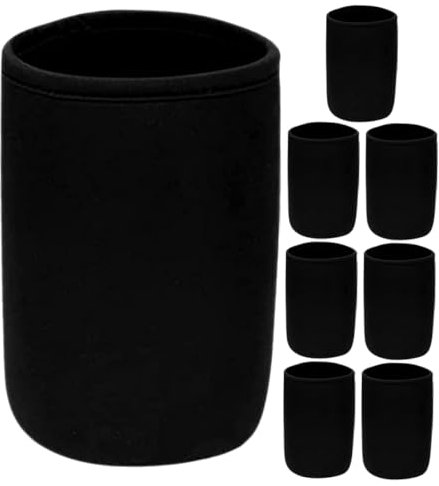 NULYLU 8piezas Protector De Luz para Germinador De Semillas Kit De Hidropónico Funda Opaca para Frascos De