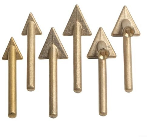 Lot complet de 6 pointes de fer à souder pour réparation automobile plastique