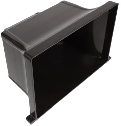 OSALADI Canale di Scarico in Lega di Alluminio Curvo, Dimensioni 30x22x18cm, Previene Traboccamenti e Convoglia L'acqua Piovana, per Spazi Esterni e Fai-da-te