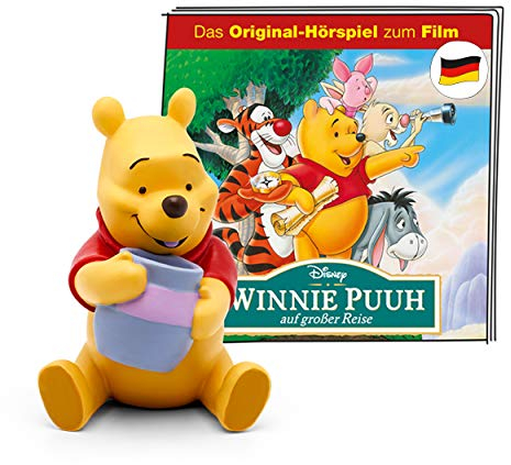 tonies Hörfigur für Toniebox, Disney – Winnie Puuh auf großer Reise, Original-Hörspiel zum Film, Hörspiel für Kinder ab 3 Jahren, Spielzeit ca. 46 Minuten