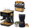 ECODE® Set Idee Regalo Piccoli Elettrodomestici Utili per Cucina e Casa, Offerta Macchina Caffè Espresso Cialde e Macinato + Tostapane + Frullatore – Idea Regalo per Compleanno, Matrimonio ed Amici