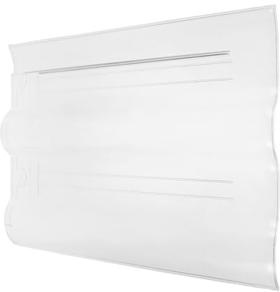 BESTOMZ Paneles de Techo Corrugados Transparentes para Invernadero, Láminas de Plástico de 300x400 Mm y 4 Mm de Grosor, Resistente a Impactos y Clima, Ideales para Techo de Bricolaje