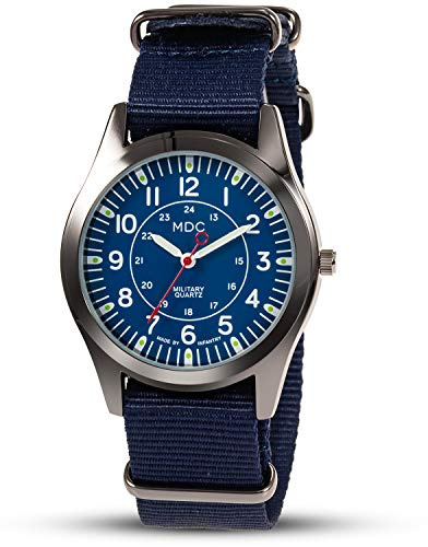 Infantry - Herren -Armbanduhr- UK2-MD-020-BLU-N