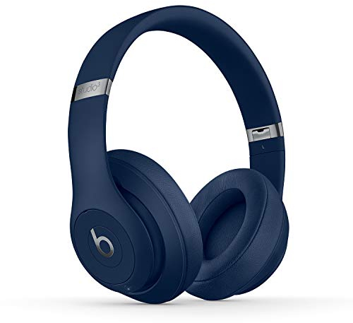 Beats Studio3 Casque circumauriculaire sans Fil avec réduction du Bruit - Puce Apple W1 pour Casques et écouteurs, Bluetooth Classe 1, Mode Réduction Active du Bruit, 22 Heures d'écoute - Bleu