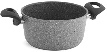 Ballarini Zwilling Casseruola 2 Manici Cortina Granitium Eco Induzione Cm 20