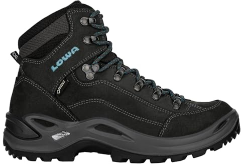 LOWA Stiefel Mittel Renegade GTX Mid WS [2024] Eisblau/Lachs, 39.5