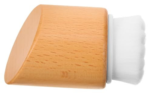 PACKOVE Brosse Nettoyante Visage Petite Taille Manche En Bois Exfoliante Douce Femmes Soins Du Visage Usage Quotidien
