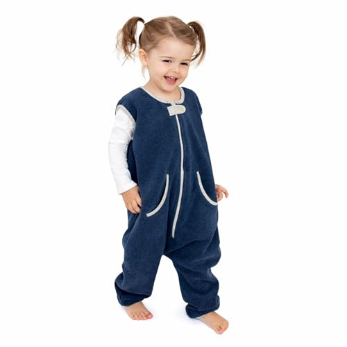 baby deedee Kicker Sack With Feet Sleep Bag, Navy, 18 Month - 2T