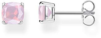 Thomas Sabo Damen Ohrringe Ohrstecker rosa Opal 925 Sterling Silber H2104-699-7