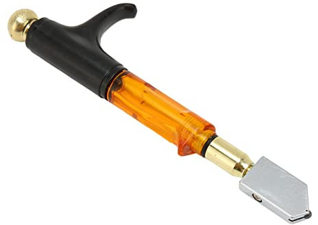 Carbide Glass Cutter Handheld Tool for Mirror and Tile Cutting - Convenient Easy to Operate Emergency Blade Wheel