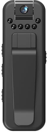 Caméscope miniature avec objectif 180 degrés et nuit 1080p haute résolution portable pour un usage quotidien