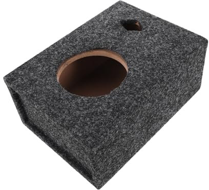 MUELODSIC Caisson de Basse Automobile Ultra Fin avec Ports Basse Enceinte Audio DIY pour Véhicules pour Installations Compactes