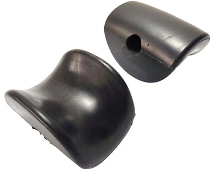 Wswqop 2 Pezzi Cuscino con Morsetto per Gamba Supporto per Caviglia a Forma di U in Morbida Schiuma Antiscivolo Cuscino con Morsetto per Gamba del Tavolo da, 2 Pezzi