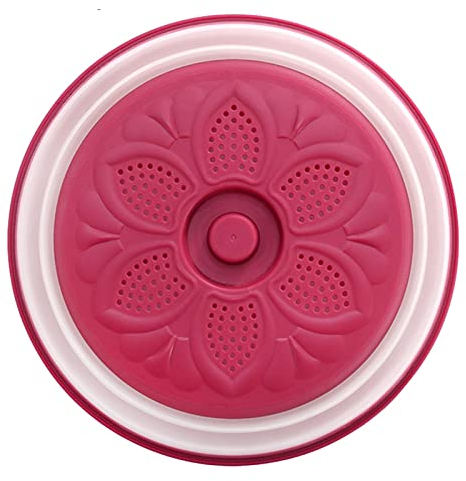 BSTCAR Mikrowellen Abdeckung, Mikrowellenhaube,Faltbare Mikrowellenabdeckhaube, Klappbecken Obst Und Gemüse, Bap-frei Und Ungiftig