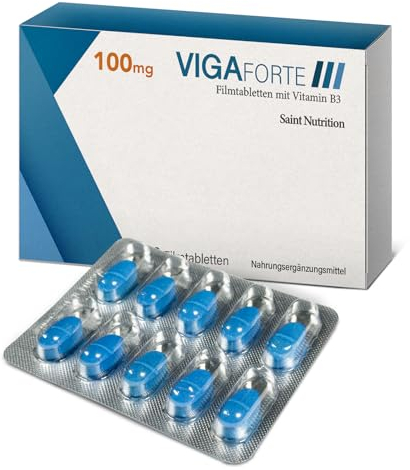 - VIGAFORTE Complément alimentaire hautement dosé pour homme avec effet immédiat, avec L-Arginine + Maca
