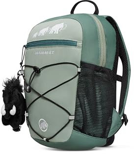 Mammut First Zip 8 | Outdoor Rucksack, Für 2- bis 9-Jährige Kinder, Brustgurt mit Signalpfeifer | 8 l, Jade-Dark Jade