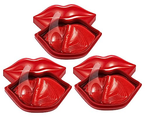 Healeved 60 Stück Lippenmasken Patch Allantoin Lippenpflege Feuchtigkeitsspendende Lippenmaske Für Trockene Lippen Hauterfrischung Und Pflege Für Damen Für Nährende Lippenpflege Vor