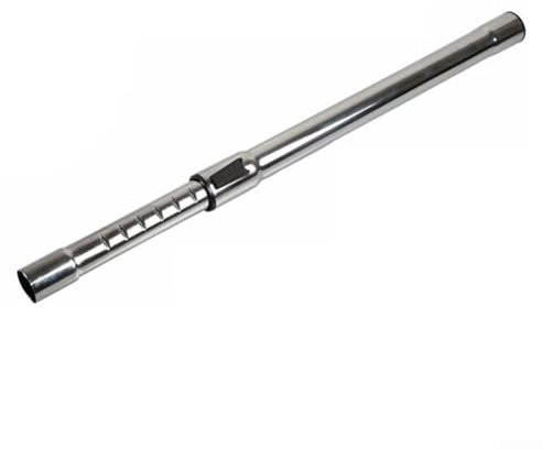 Lecreatekit Tubo telescópico de vacío, tubo de extensión de acero inoxidable, accesorios de repuesto para aspiradoras MIELE (interior de 32 mm)