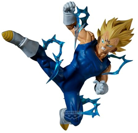 Banpresto Figura de Accion Majin Vegeta (Vs Goku Super Saiyan 2) Dragon Ball Z, Match Makers 15 cm, BP29755P Multicolor, Figura Coleccionable, Optimo para los fanáticos del Anime