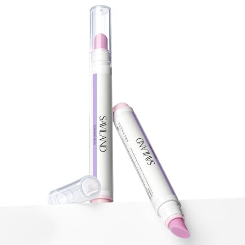 SAVILAND 3 in 1 Penna per Cuticole Unghie 2 Pezzi Cuticle Cleaner Pen